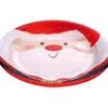 6 Plats De Père Noël De 22 Cm -Déguisements Soldes 6 platos de santa claus de 22 cm 102038