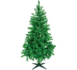 Arbre De Noël Canadienne 248 Branches Et Pied En Plastique 120 Cm