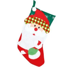 Botte Du Père Noël Avec Barbe 46 Cm