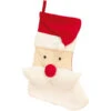 Botte Du Père Noël Avec Moustache 50 Cm 1 Botte Du Père Noël Avec Moustache 50 Cm -Déguisements Soldes bota de papa noel con bigote 50 cm 127003