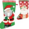 Chaussette Père Noël 45 Cm De Différentes Couleurs -Déguisements Soldes bota de papa noel de 45 cm en varios colores 139951