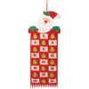 Calendrier De L´Avent Du Père Noël 35x85 Cm -Déguisements Soldes calendario adviento de papa noel 35x85 cm 127023
