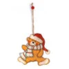 Pendentif De Noël En Bois 10 Cm -Déguisements Soldes colgante navideno de madera 10 cm 155516