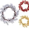 Couronne Décorative De Noël De 28 Cm De Différentes Couleurs -Déguisements Soldes corona decorativa navidena de 28 cm en varios colores 139819