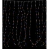 Rideau De Fil De Noël Avec 300 Led -Déguisements Soldes cortina navidena de 2 metros con 300 led blanco calido y blanco frio 131991