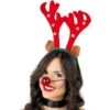 Diadème Avec Des Cornes De Renne Pour Noël -Déguisements Soldes diadema cuernos de reno con cascabeles 25929