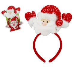 Bandeau Père Noël Avec Mains