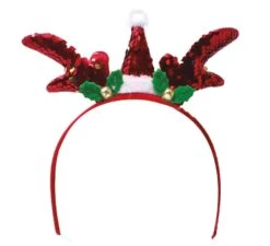 Diadema Père Noël Paillettes