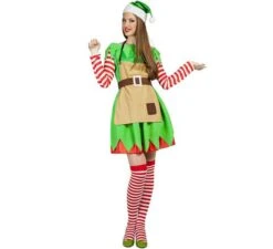 Déguisement D'Elfe Noël Pour Femme