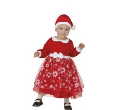 Déguisement De Mère Noël Pour Bébés. Disponible En Plusieurs Tailles