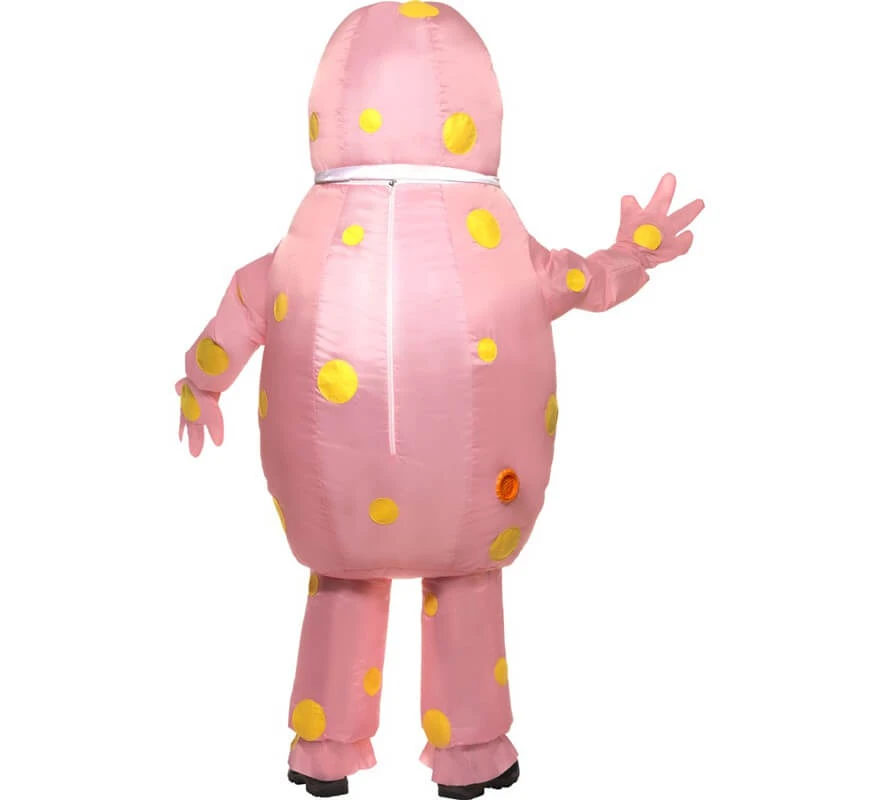 Déguisement De Me Blobby Gonflabe De Noël House Party Pour Adulte 4 Déguisement De Me Blobby Gonflabe De Noël House Party Pour Adulte – Image 2