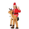 Déguisement Du Père Noël Au Muscle De Renne Pour Enfants 1 Déguisement Du Père Noël Au Muscle De Renne Pour Enfants -Déguisements Soldes disfraz de papa noel montando reno para ninos 127117