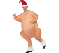 Déguisement De Dinde De Noël Gonflable Pour Homme
