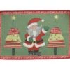Paillasson Père Noël 48x68 Cm -Déguisements Soldes felpudo de papa noel 48x68 cm 139958