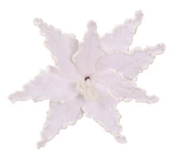 Fleur De Noël Blanche 30 Cm