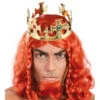 Couronne De Roi Dorée Pour Carnaval Ou Noël -Déguisements Soldes foto 16438GUI