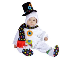 Barboteuse Bonhomme De Neige Bébé 10 Mois Noël