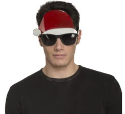 Lunettes De Père Noël Avec Casquette