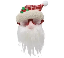Père Noël Avec Des Lunettes Barba