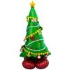 Sapin De Noël Ballon Géant En Aluminium 78x149 Cm -Déguisements Soldes globo foil gigante arbol de navidad 78x149 cm 157657