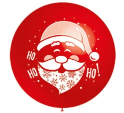 Ballon HO HO HO HO Père Noël 185 Cm