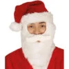 Casquette Avec Barbe Et Moustache De Père Noël -Déguisements Soldes gorro con barba y bigote de papa noel 108904