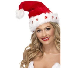 Casquette De Père Noël Lumineux