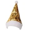Chapeau De Père Noël Argent-Or Réflexions Paillettes -Déguisements Soldes gorro de papa noel lentejuelas reflejos plata oro 155163
