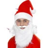 Kit De Père NoËl: Barbe, Lunettes Et Casquette Avec Cheveux -Déguisements Soldes kit de papa noel barba gafas y gorro con pelo 93939