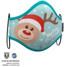 Reno Masque Hygiénique Noël Pour Les Enfants