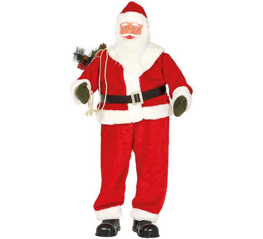 Père Noël Musicale Avec Mouvement 130 Cm 3 Père Noël Musicale Avec Mouvement 130 Cm