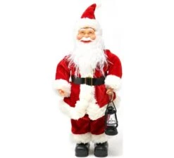 Père Noël Décoratif Rouge 40 Cm