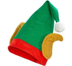 Chapeau D'elfe Du Père Noël Avec Oreilles