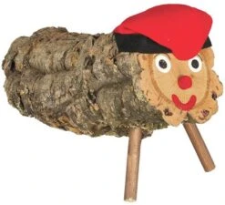 Tronc De Noël Bûche De Noël 35 Cm