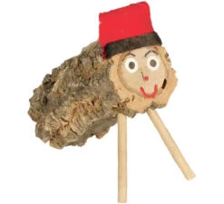 Tronc De Noël Bûchon Noël 8 Cm